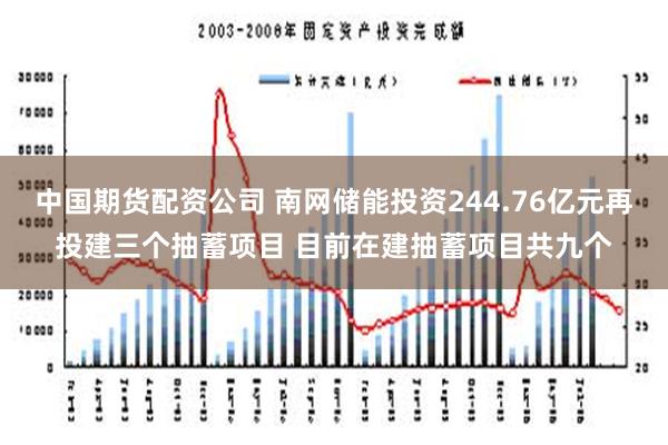 中国期货配资公司 南网储能投资244.76亿元再投建三个抽蓄项目 目前在建抽蓄项目共九个