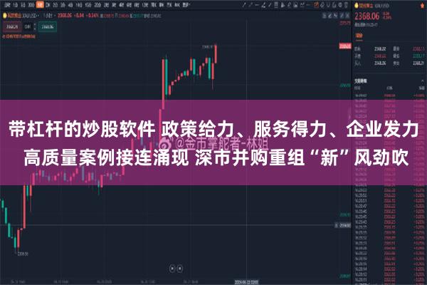 带杠杆的炒股软件 政策给力、服务得力、企业发力 高质量案例接连涌现 深市并购重组“新”风劲吹